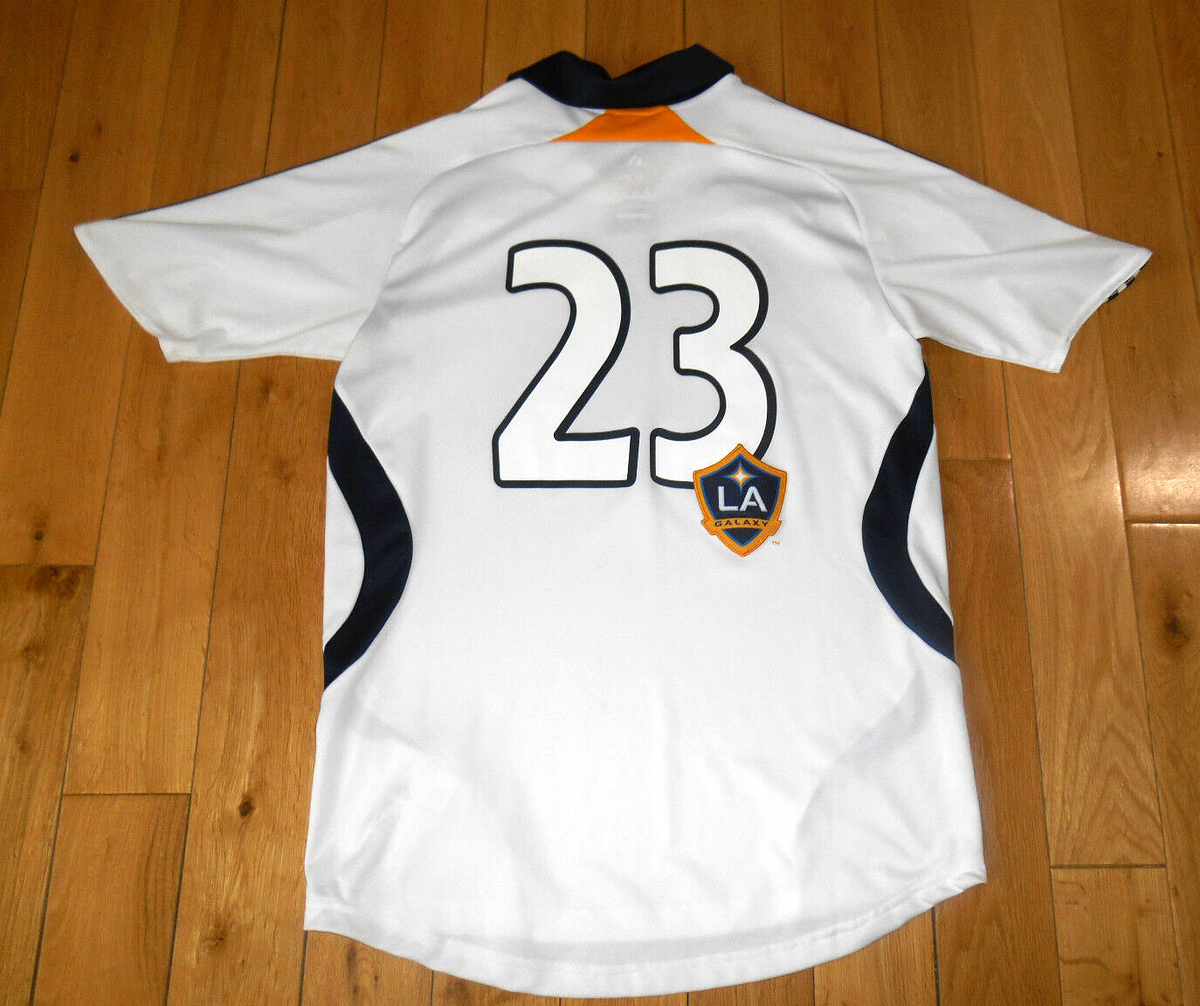 Adidas LA GALAXY DAVID BECKHAM Soccer Futbol MLS Jersey Kit Men's