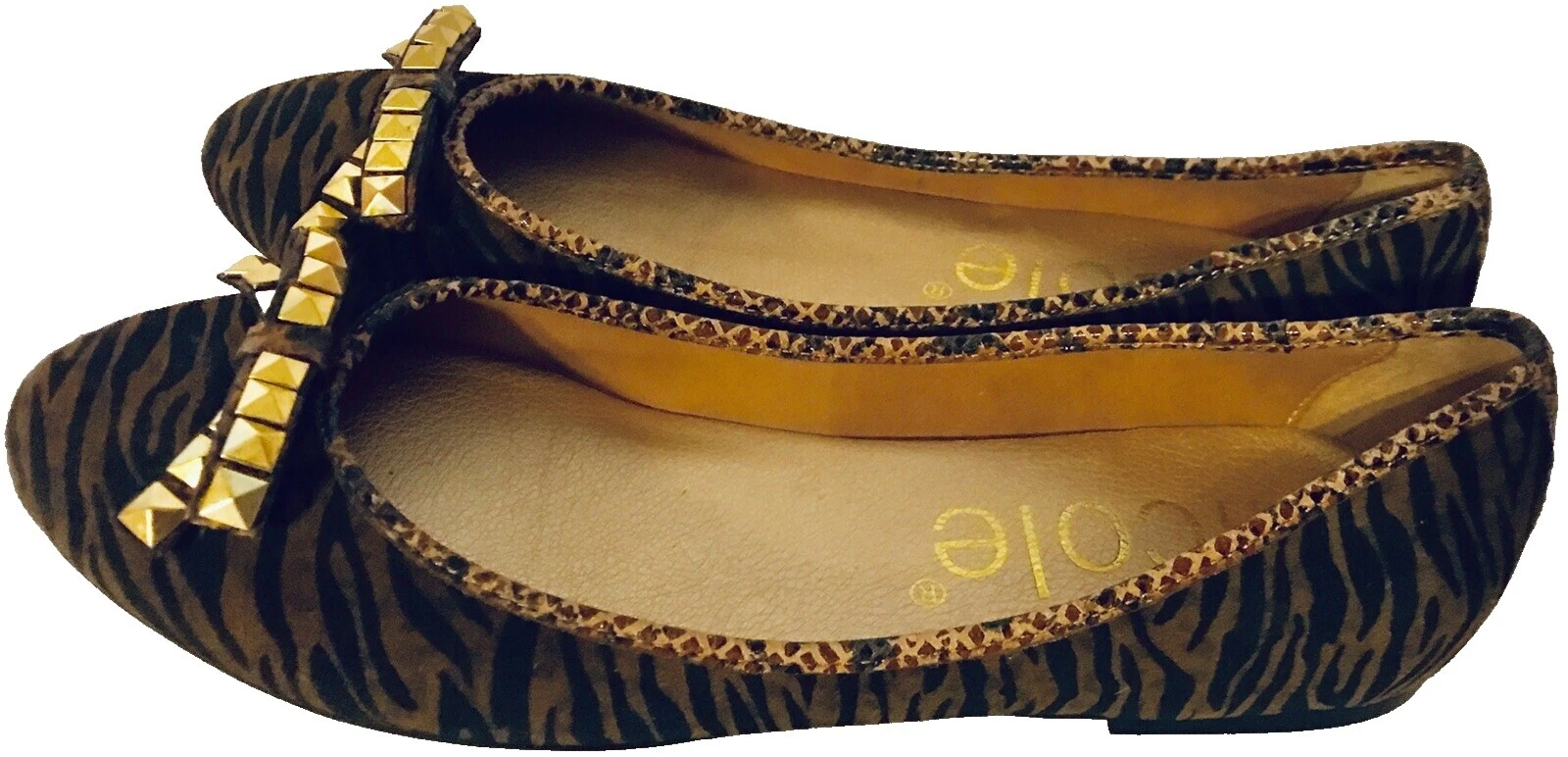 Nicole Animal Print Flats for Women