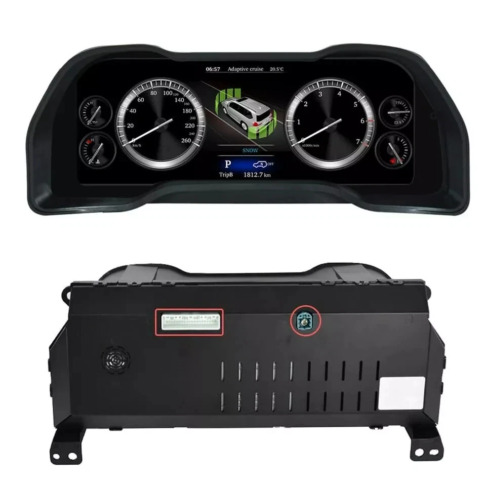 Update Gauge Cluster Instrument Speedometer LCD For Toyota 4Runner 2010-2022 New - Image 2 of 4