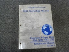 2001 Ford F53 Motorhome Chassis Engine Transmission Shop Service Repair Manual