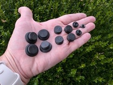 Refurbishment Kit, Typewriter Feet for Folding Corona No.3 Portable (Matte Set!) thumbnail