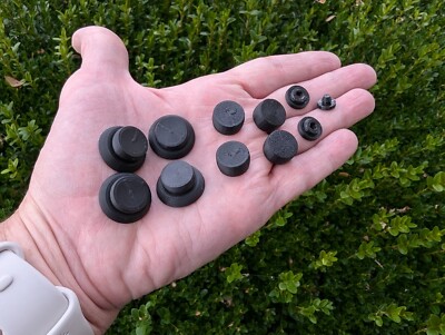Refurbishment Kit, Typewriter Feet for Folding Corona No.3 Portable (Matte Set!)