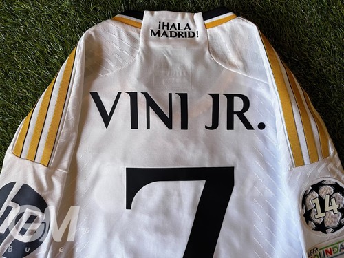 Maglia Adidas Authentic Player Jersey Real Madrid Final Champions Vinicius JR M - Foto 13 di 13