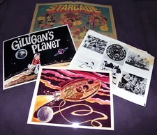 Gilligan's Island TV animation original press materials photos, ad CBS-TV Planet