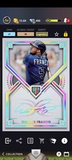 Topps Bunt DIGITAL Wander Franco 25 CC Definitive Collection Rookie Signatures
