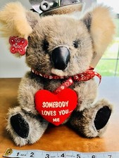 Vintage Russ Berrie Plush Koala Bear Somebody Loves You