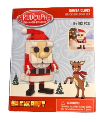 Brickcraft SANTA CLAUS Ornament Building Set New Santa 92 Pcs New