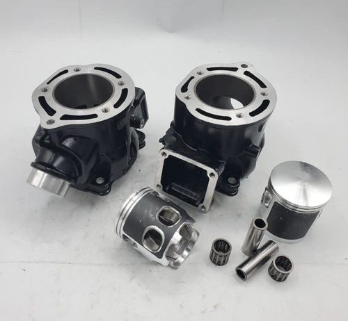 Left & Right Cylinder Piston Top End Kit For Yamaha Banshee 350 YFZ350 1987-06 - Picture 12 of 13