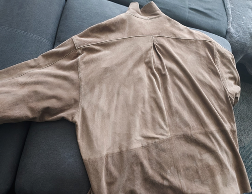 Indigo Palms Denim Company -Genuine Suede Leather Shirt Jacket -Brown -Size XXL - Picture 10 of 10