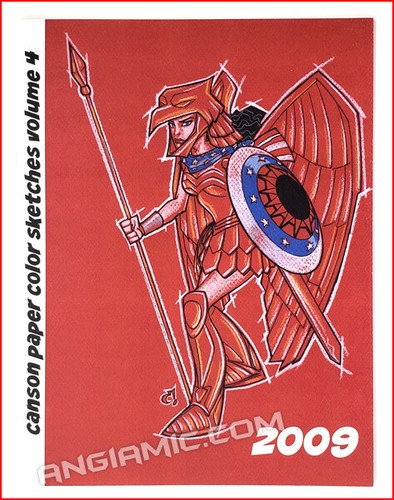 Libro de arte Craig Rousseau color boceto firmado 2009 Catwoman Superman Batman - Imagen 2 de 5