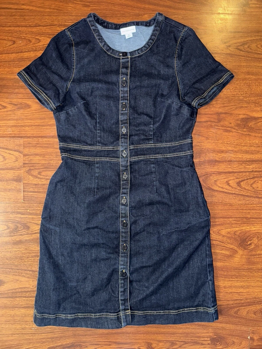 Liz Claiborne Denim Short Sleeve Dresses for Women for sale | eBay