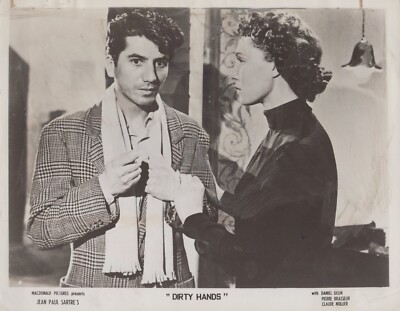 Daniel Gélin + Claude Nollier in Dirty Hands (1951)    Vintage Photo K 189