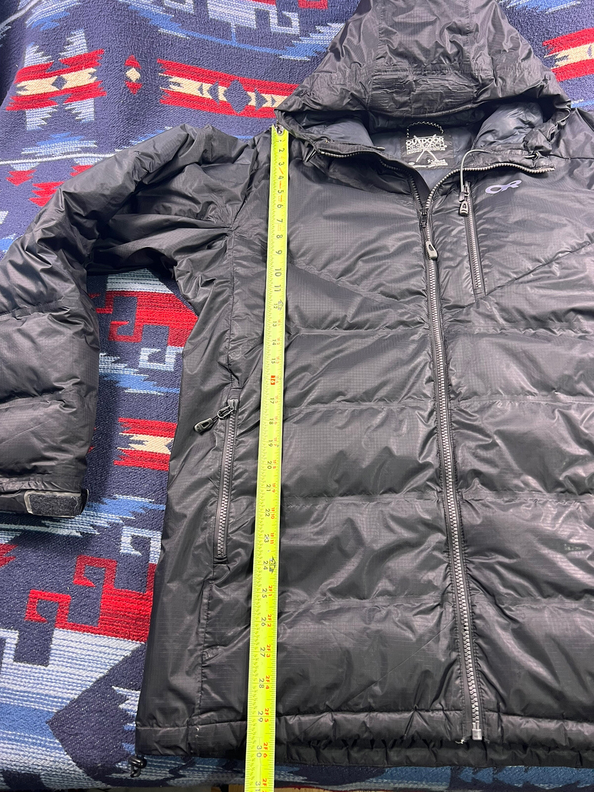 Outdoor Research Floodlight Down Jacket Men’s XL 800 Fill Hooded Parka