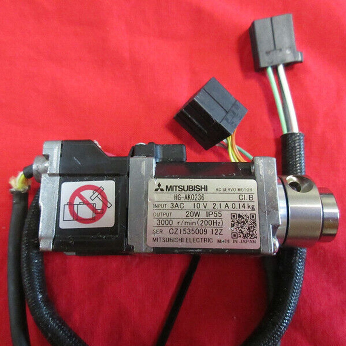 1PC Used Mitsubishi Servo Motor HG-AK0236 Tested In Good | eBay 1PC Used Mitsubishi Servo Motor HG-AK0236 Tested In Good | eBay