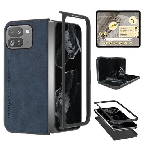 For Google Pixel 9Pro Fold PixFold2 Nubuck Leather Fabric Coated hard case cover - Picture 11 of 14