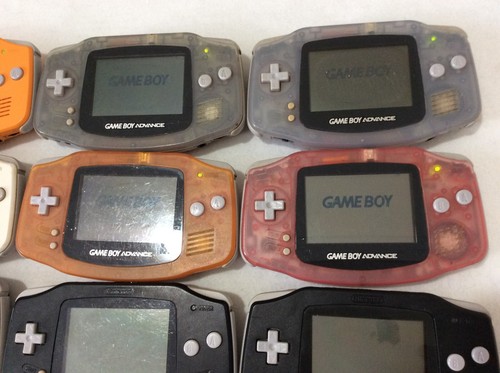 Junk Lot of 18 Nintendo Gameboy Advance GBA console Random - Imagen 3 de 14
