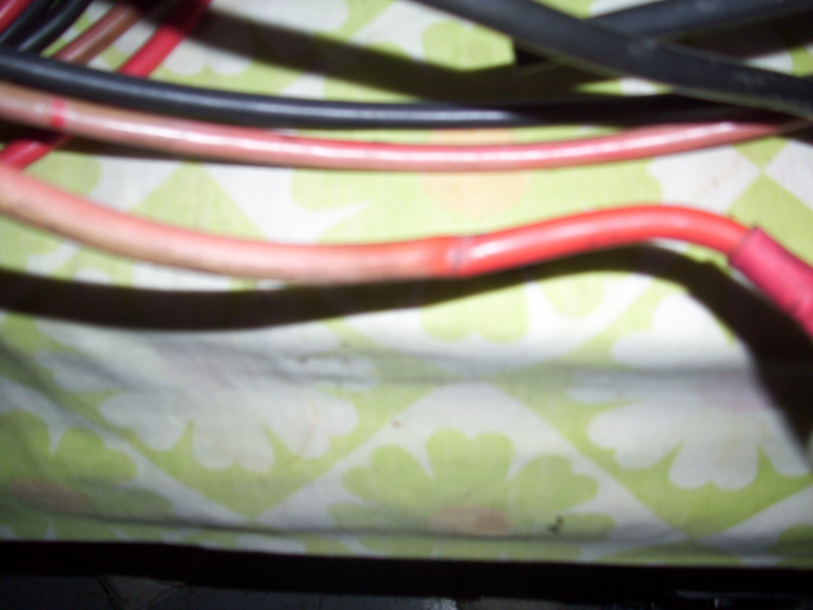 OMC Johnson Evinrude battery cables 7' good used condition (1) eBay