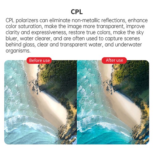 For DJI Avata 2 Drone Multi-Layer Coated Glass ND8/ND16/ND32/ND64 Lens Filter - Picture 10 of 30