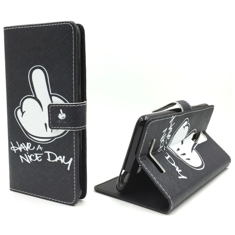 Custodia Cellulare Protettiva per Xiaomi Redmi Note 3 Cover Borsa Wallet Caso - Immagine 4 di 4