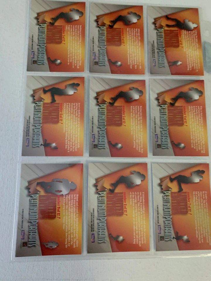 JUEGO DE FÚTBOL MASTER 1995 FLEER METAL 1-200 PLATINO 1-12 ORO 1-18 Y PLATA 1-50 Foto 2 de 4