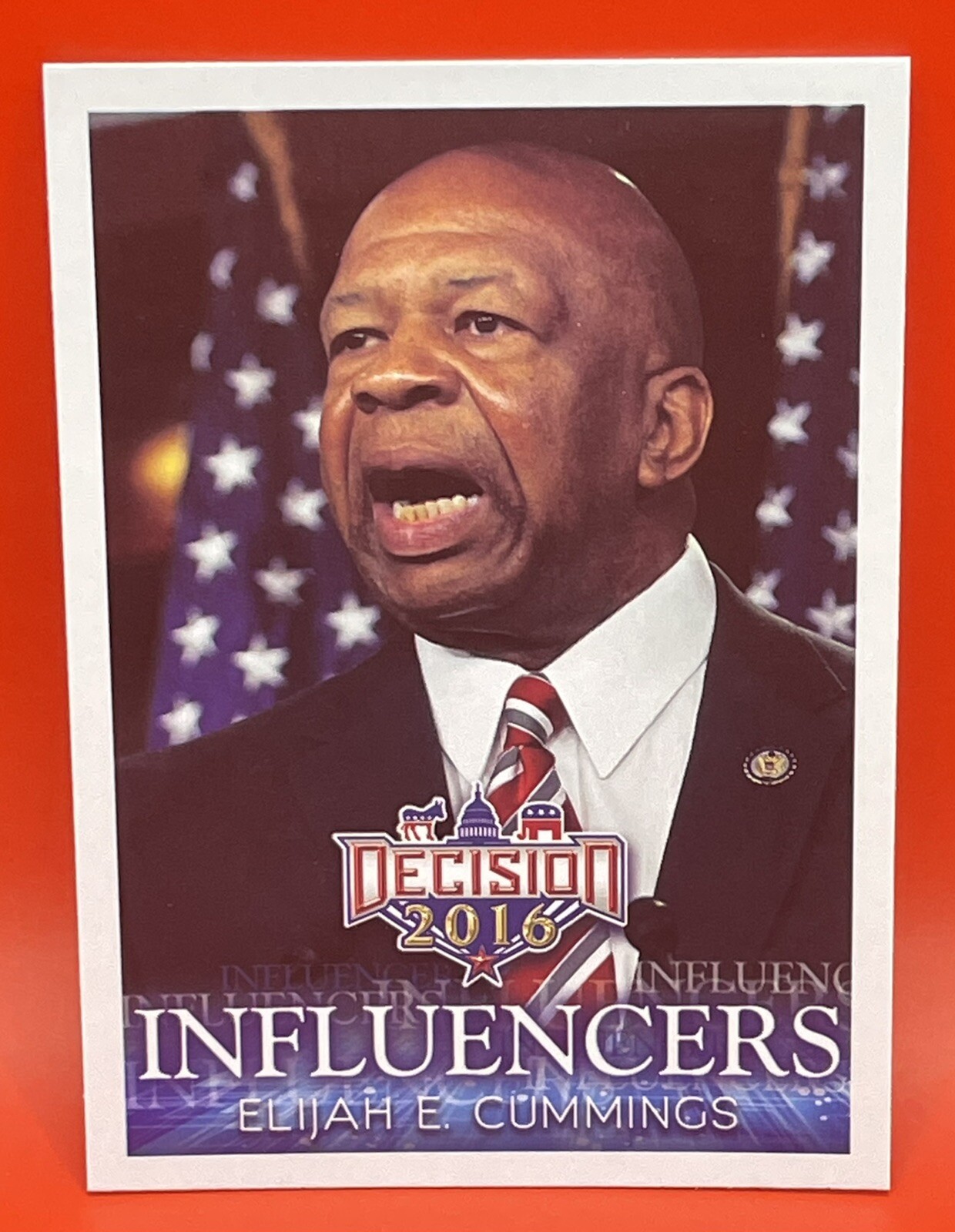 Decision 2016 Elijah E. Cummings ￼Trading Card 30