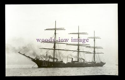 c4523 - Segelschiff - Spando, vor Anker, hat aber Motoren laufen - Foto