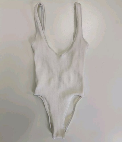 Bound by Bond-Eye Mara white One Piece Swimsuit One Size Crinkle Knit Australia