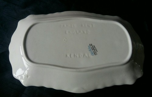 James Kent Staffordshire Old Foley cream and sugar dish with a serving tray - Picture 4 of 12