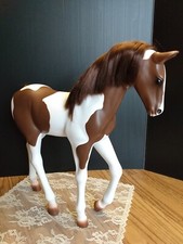 Battat Our Generation 12” Horse Brown & White Pinto Play Toy Collector READ