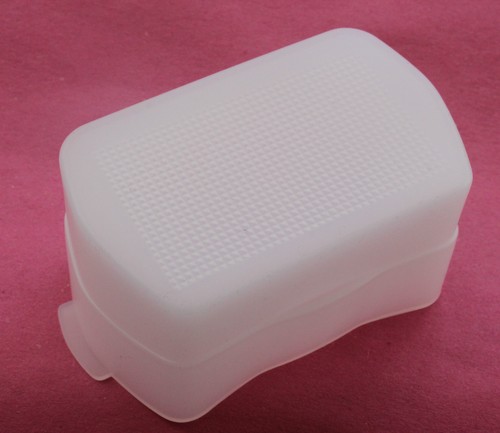 Flash Softbox Bounce Diffuser Cap Box For Canon 580EX II Speedlite - Picture 2 of 3