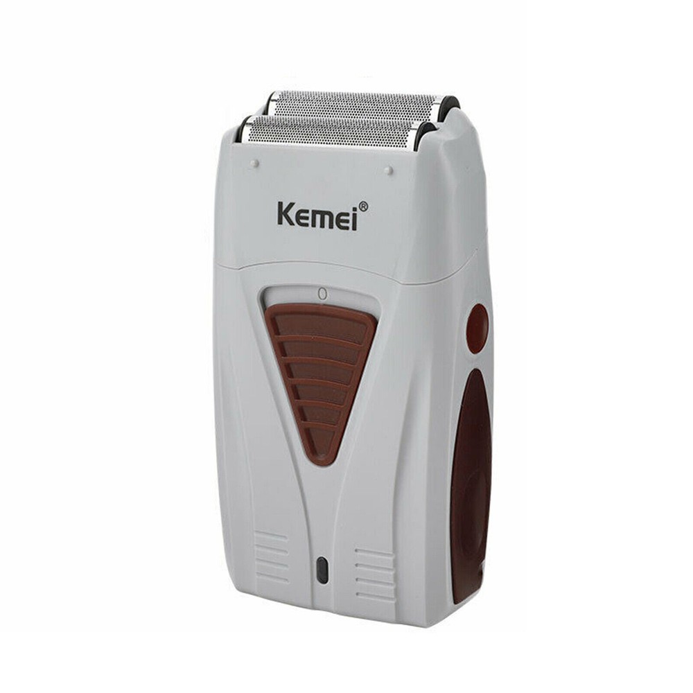 Men's Hair Clipper Trimmer Bald Kemei Electric Head Blade Dual Foil Shaver Blade