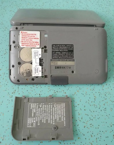 Organizador electrónico Sharp ZQ-3200 64kb para piezas o reparación - Imagen 6 de 8