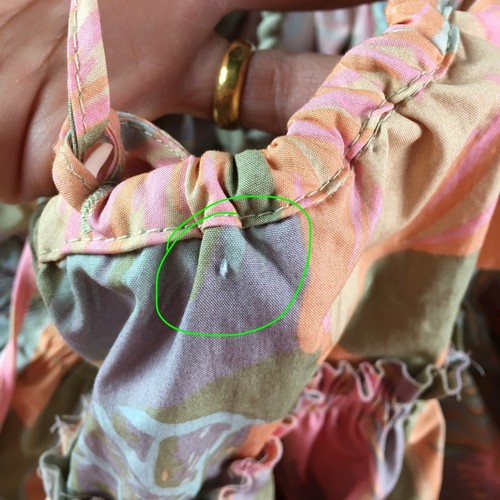 Mini Vestido Free People Para Mujer Talla XS Isla Desierta Colorido Floral En Niveles Nuevo con Etiquetas - Imagen 5 de 16