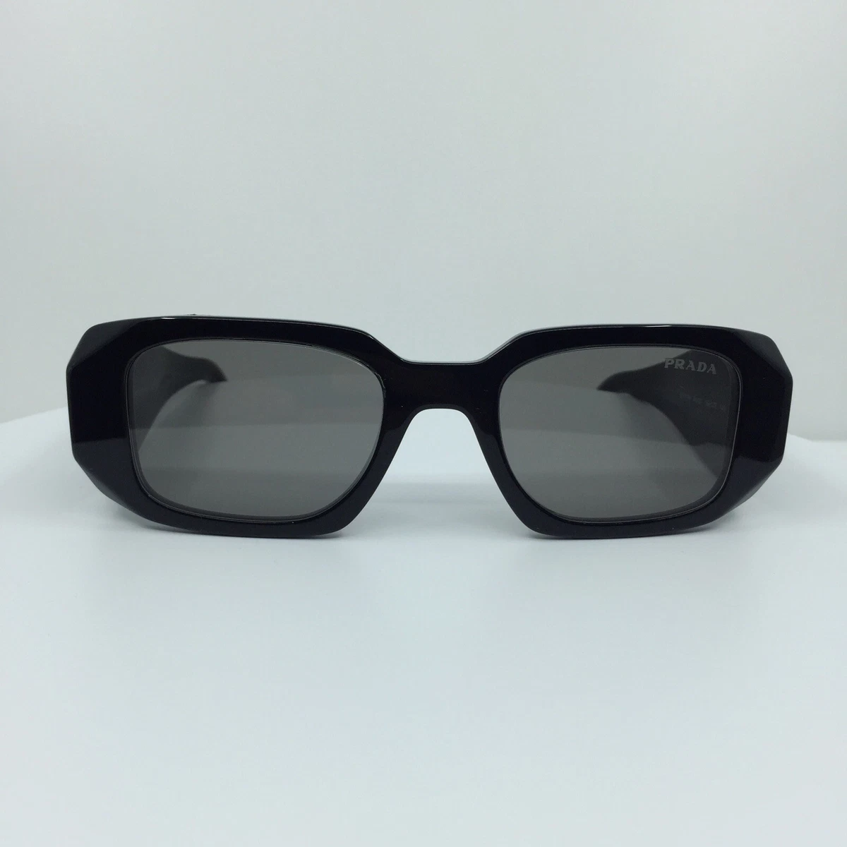 Prada Sunglasses SPR 58V C1 Sunglasses Frames Womens Black 58-17-142 19256 PRADA Black Mirrored Sunglasses for Women for sale | eBay main image 2