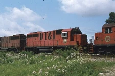 Duplicate Train Slide Detroit Toledo Ironton #419  07/05/1980