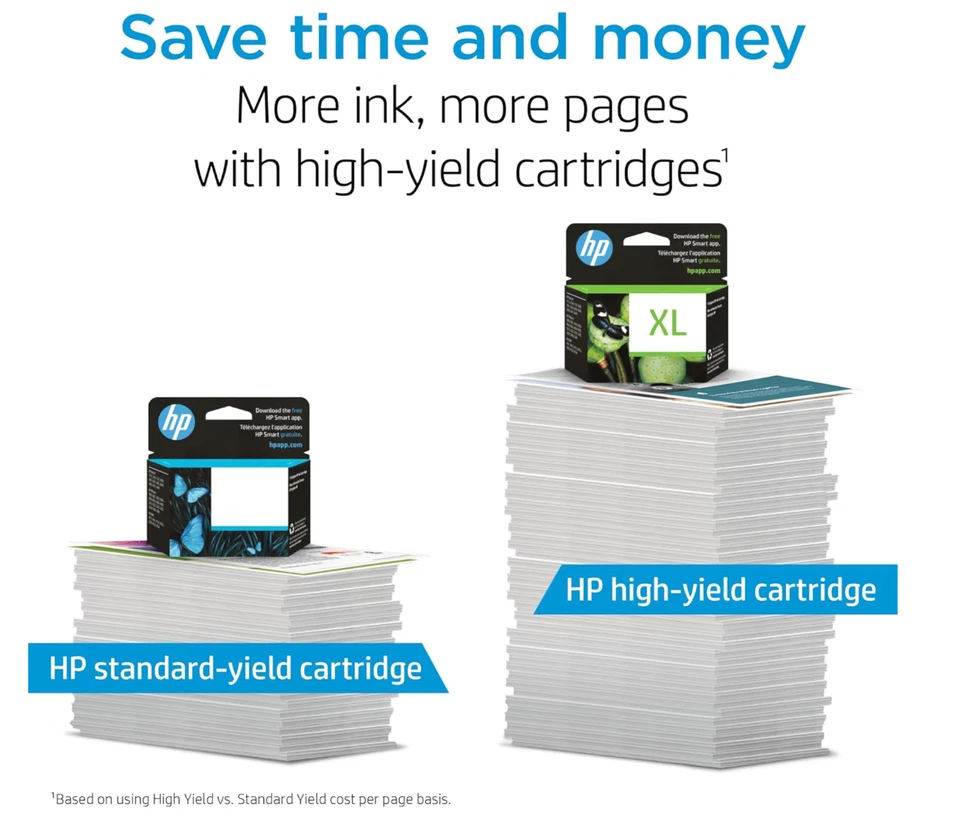 Pack de 4 Cartuchos de Tinta Original HP 67 Negro, ~120 páginas, 3YM56AN- OFERTA LIMITADA Foto 4 de 4