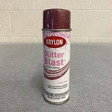 Krylon Glitter Blast Spray Paint Posh Pink 5.75 oz.