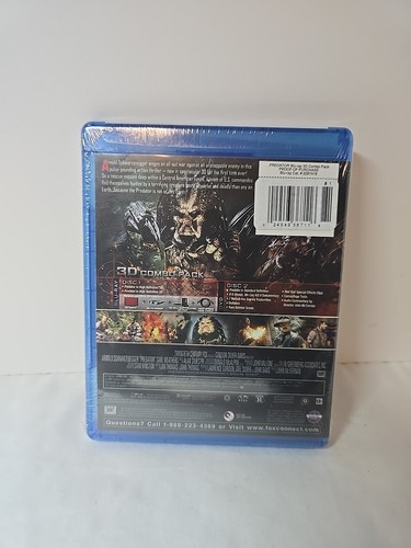 Predator 3D (Blu-ray 3D/2D, DVD, 2012) New Sealed - Picture 4 of 5