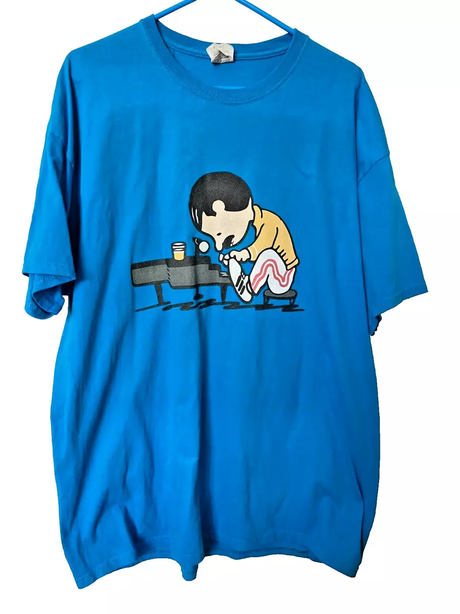 Freddie mercury hotsell peanuts t shirt