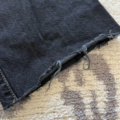 LEVI'S VINTAGE CLOTHING Levi's LVC 501 1984 model BLACK VG limited