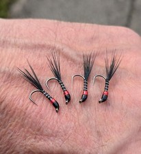 4 x Fly Fishing Pulling Buzzers Trout Buzzer Flies Size 12