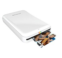 Polaroid Zip Mobile Printer W/ Zink Zero Ink Printing Tech Ios & Android, White Polaroid Zip Mobile Printer W/ Zink Zero Ink Printing Tech Ios & Android, White