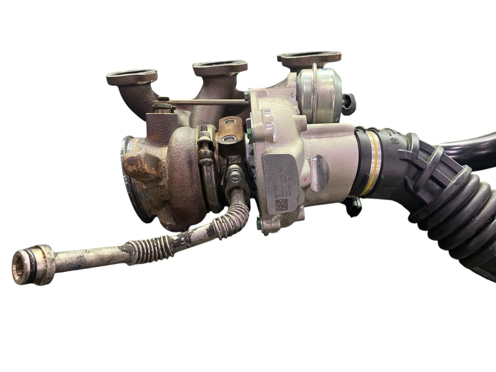 2017-2022 MASERATI LEVANTE M161 3.0L AWD LEFT ENGINE TURBOCHARGER *PART NOTE*