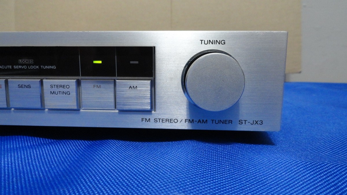 SONY FMステレオ/AMチューナー SONY ST-JX3 AM/FM TUNER STEREO RADIO | eBay