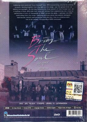 DVD BTS Bring The Soul The Movie (2019) & Break The Silence The