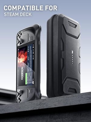 For Steam Deck Grip Case Mumba Anti-Slip/Scratch Protector Cover / Carrying Case