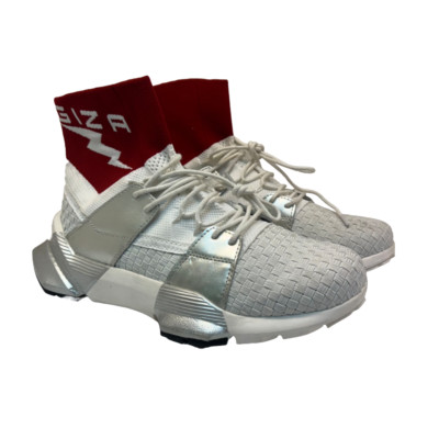 Giza Men's Olympius Superhero Athletic Running Sneakers White/Red Size 11M
