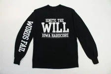 Ignite the Will Iowa Hardcore Punk Rock Band Shirt Long Sleeve Words Fail Small