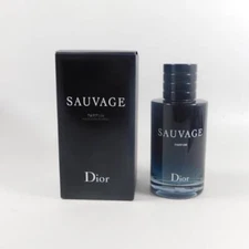 SAUVAGE by Christian Dior For Men PARFUM REFILLABLE 100ml *NEW IN SEALED BOX*