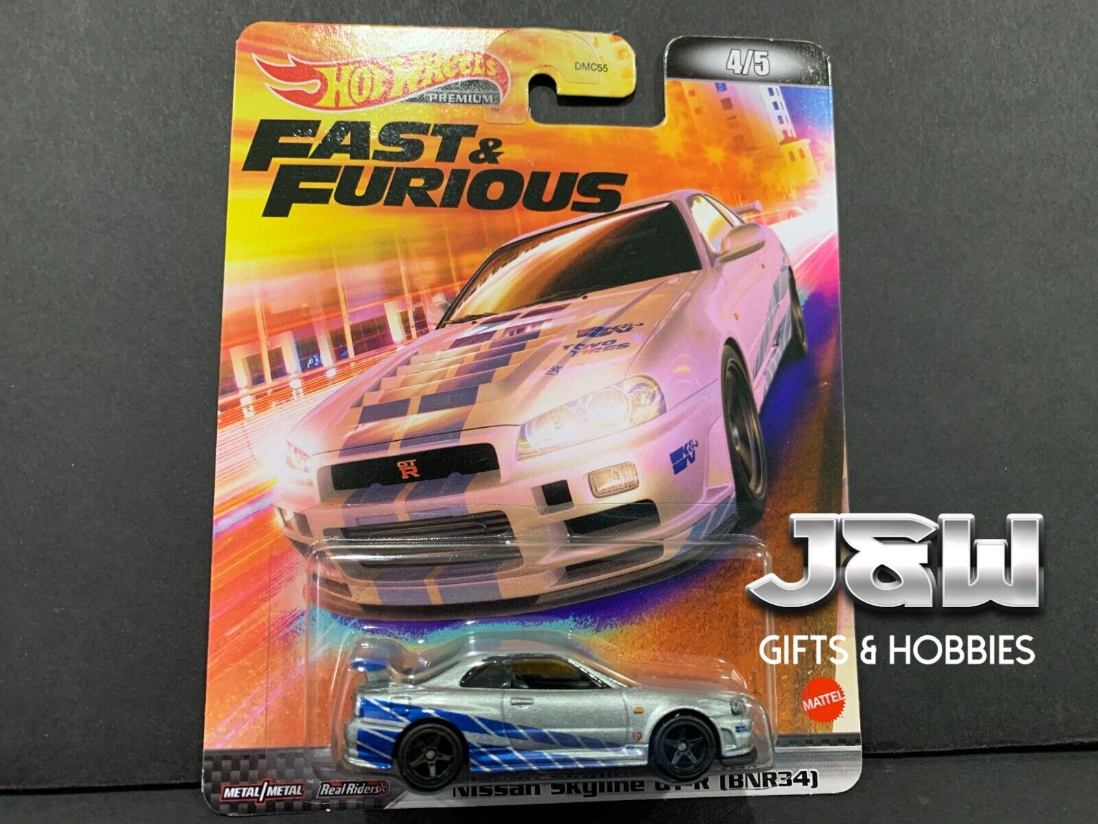 Nissan Skyline Velozes Furiosos Fast Furious Hot Wheels 1/64 no Shoptime